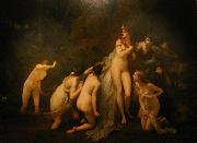 Jules Joseph Lefebvre Diana Surprised Spain oil painting reproduction